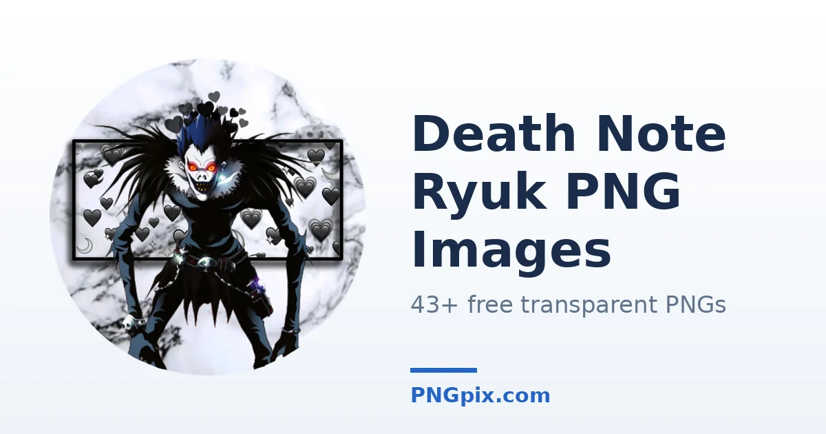 Death Note Ryuk PNG images