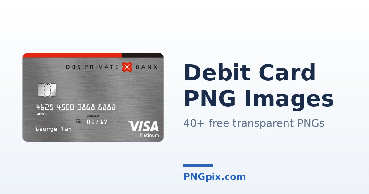 Debit Card PNG images