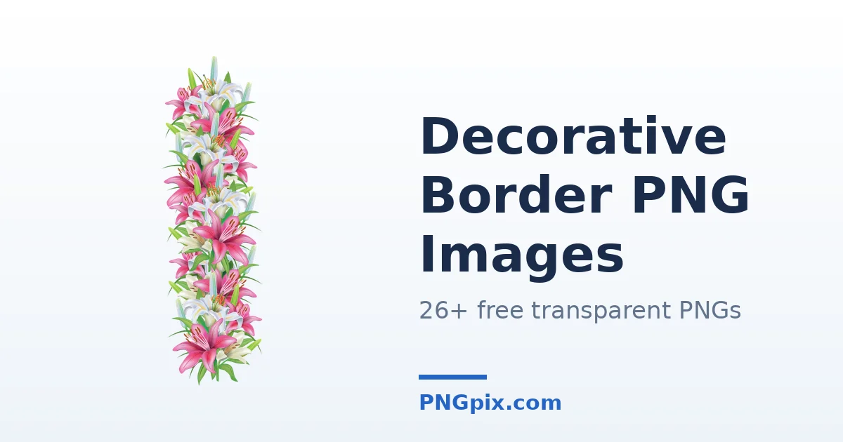 Decorative Border PNG images
