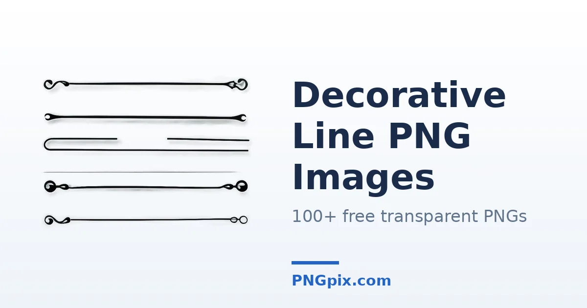 Decorative Line PNG images