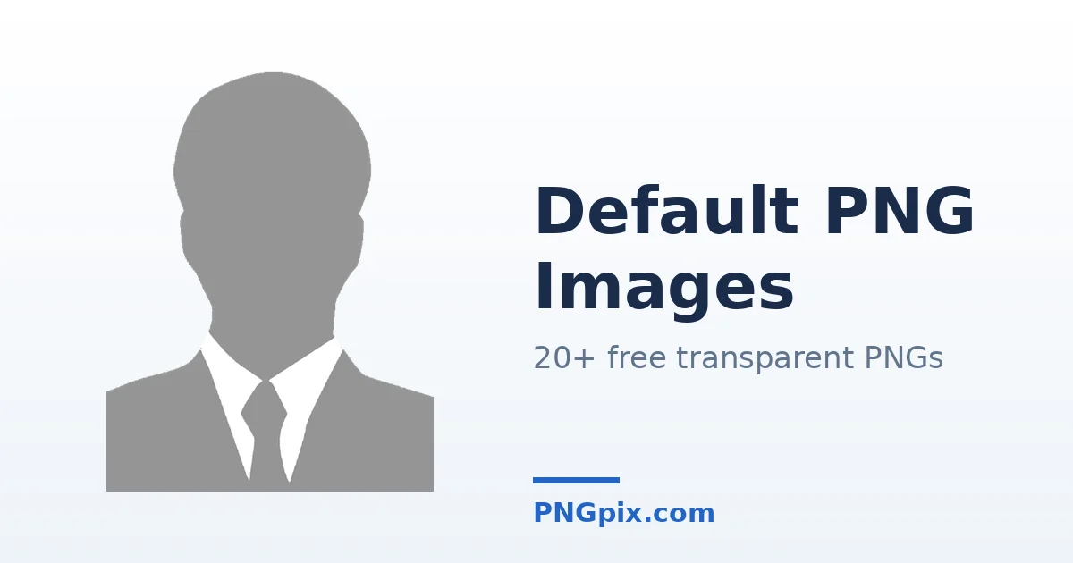 Default PNG images