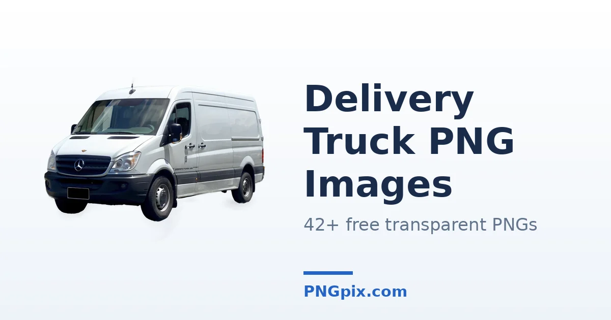 Delivery Truck PNG images