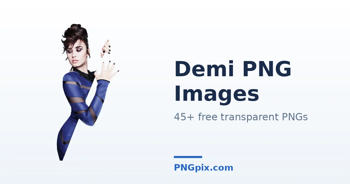 Demi PNG images