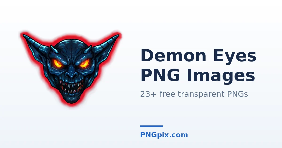 Demon Eyes PNG images