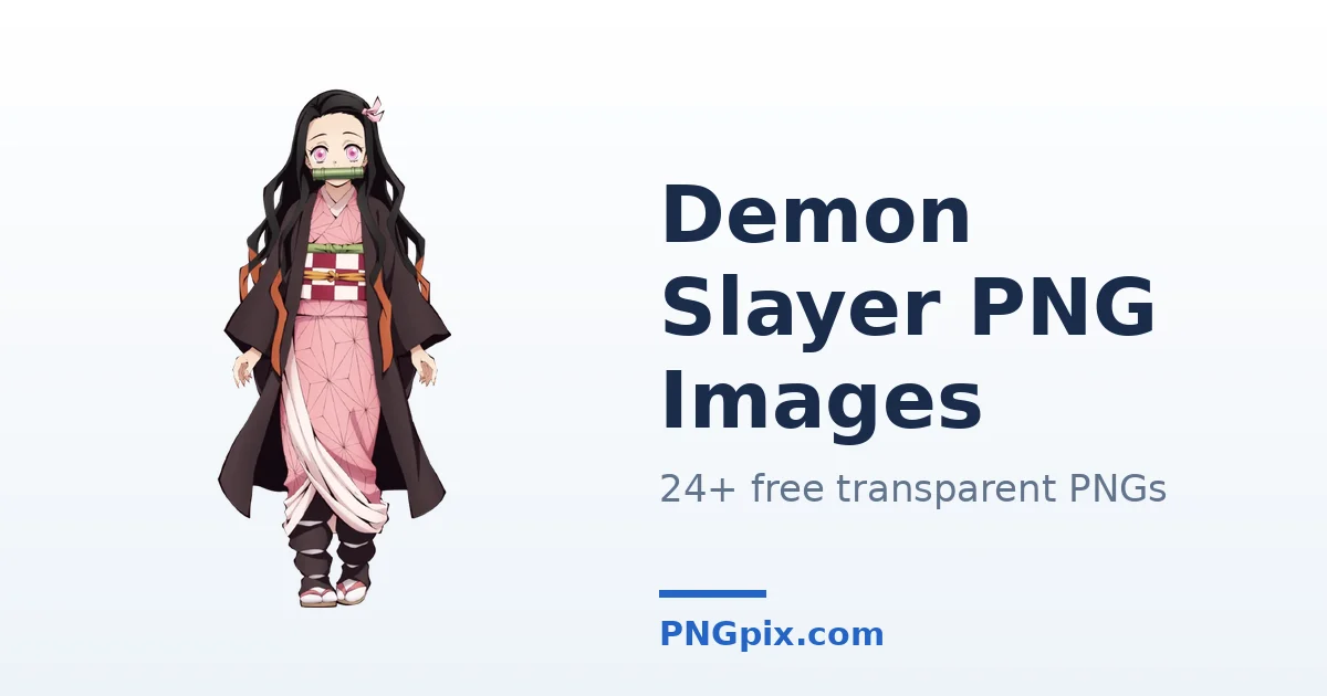 Demon Slayer PNG images