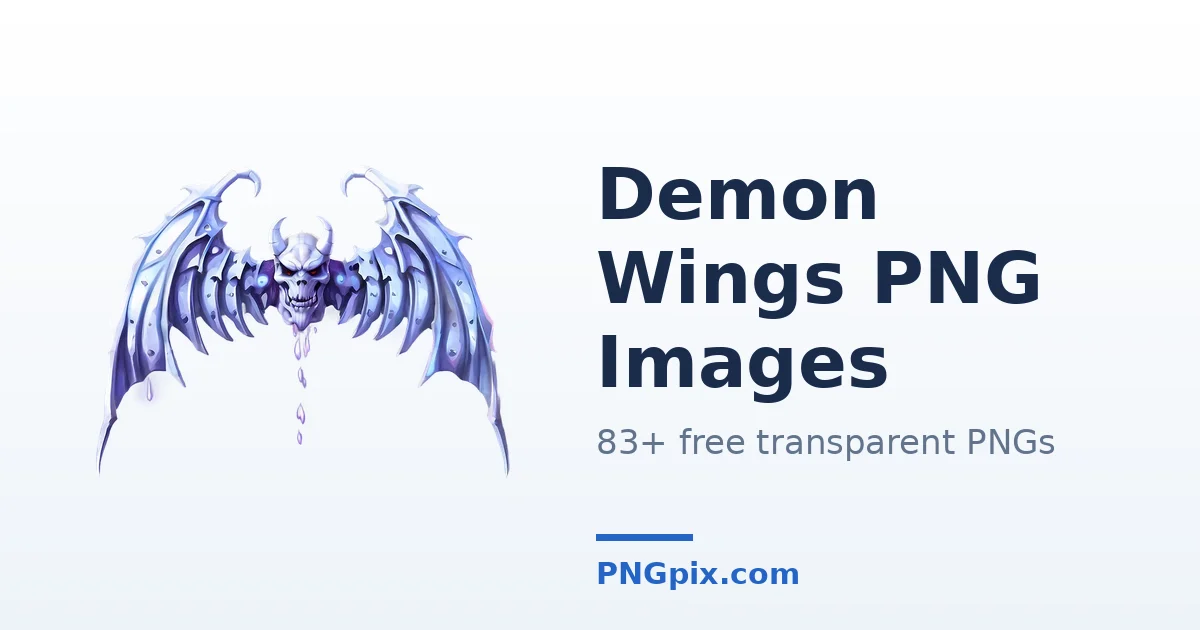 Demon Wings PNG images