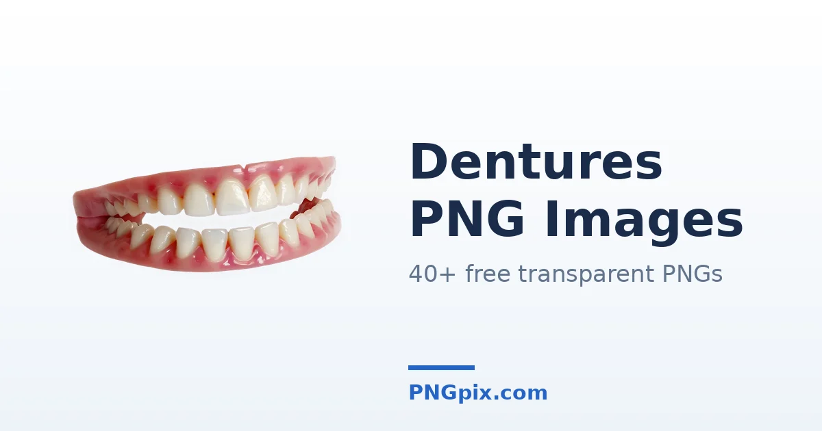 Dentures PNG images