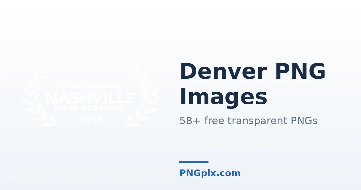 Denver PNG images