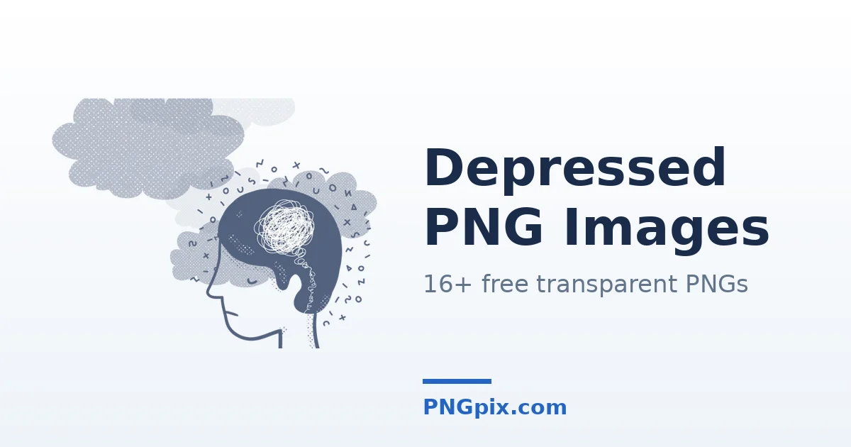 Depressed PNG images