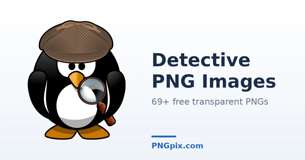 Detective PNG images