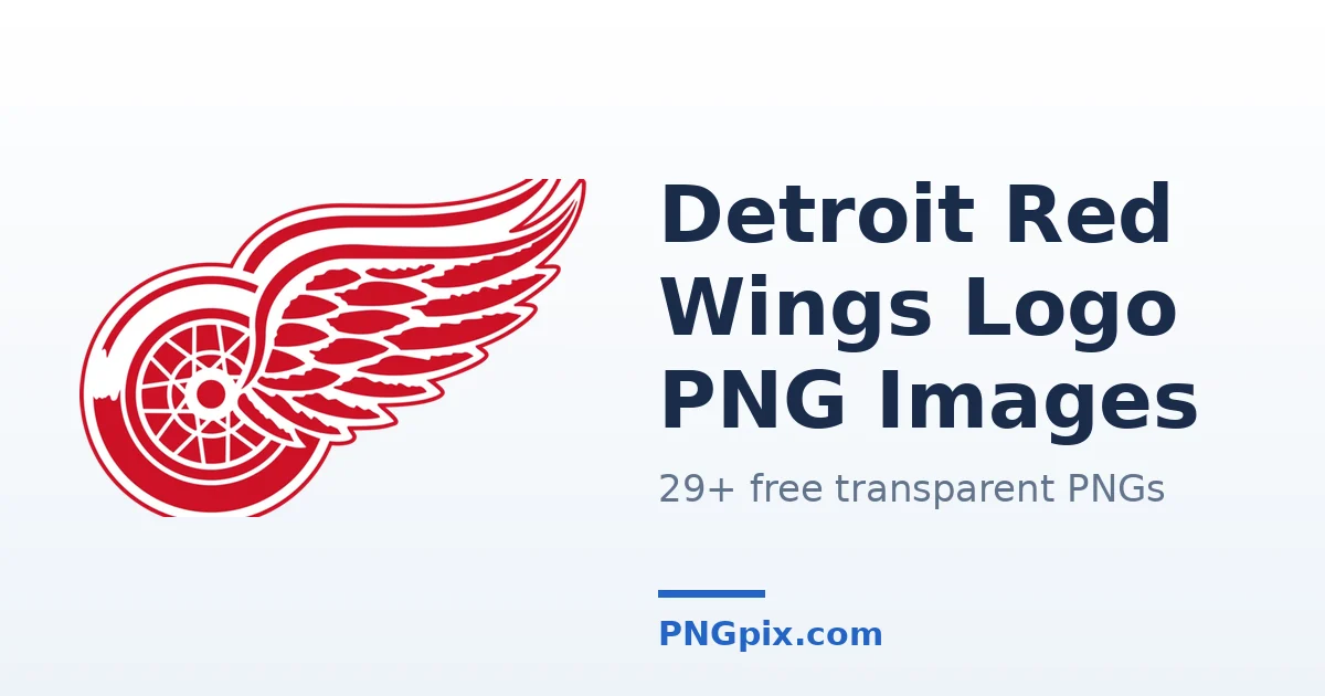 Detroit Red Wings Logo PNG images