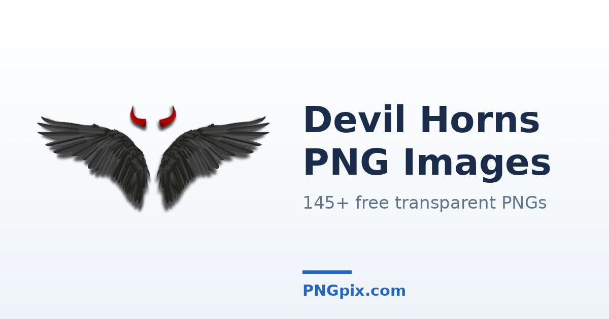 Devil Horns PNG images