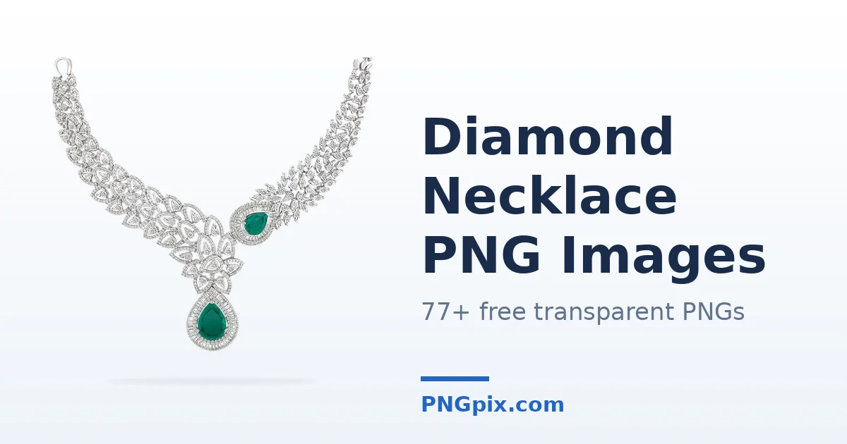 Diamond Necklace PNG images