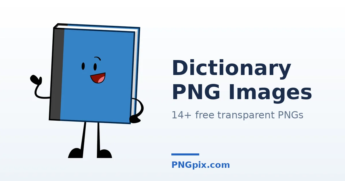 Dictionary PNG images