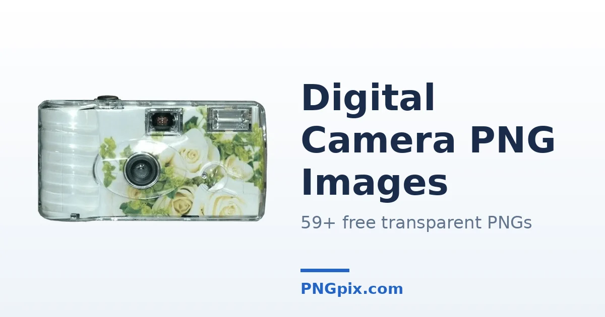 Digital Camera PNG images