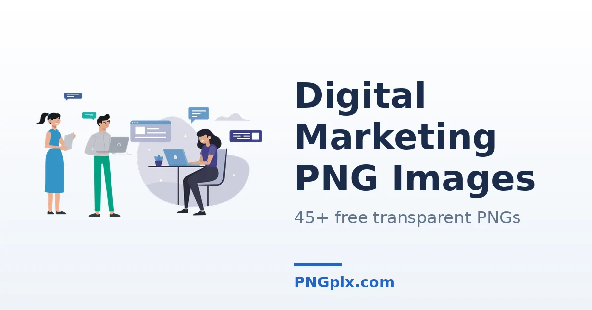 Digital Marketing PNG images