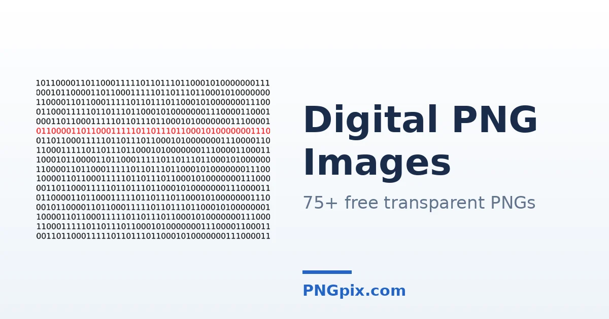 Digital PNG images