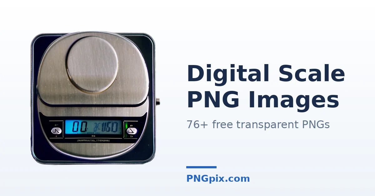 Digital Scale PNG images