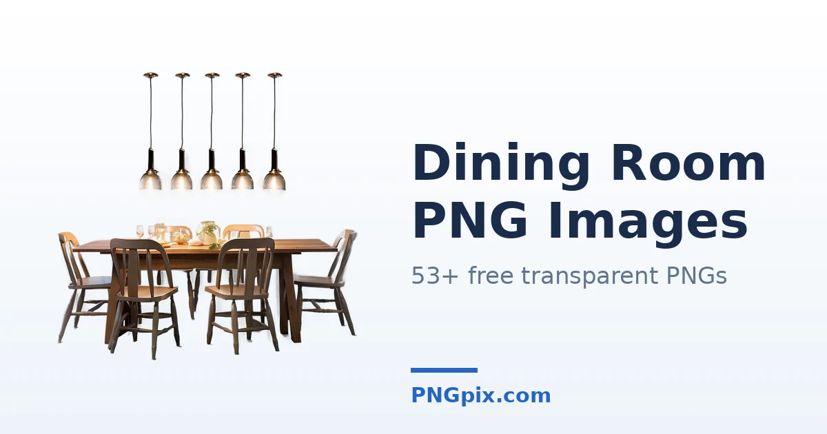 Dining Room PNG images