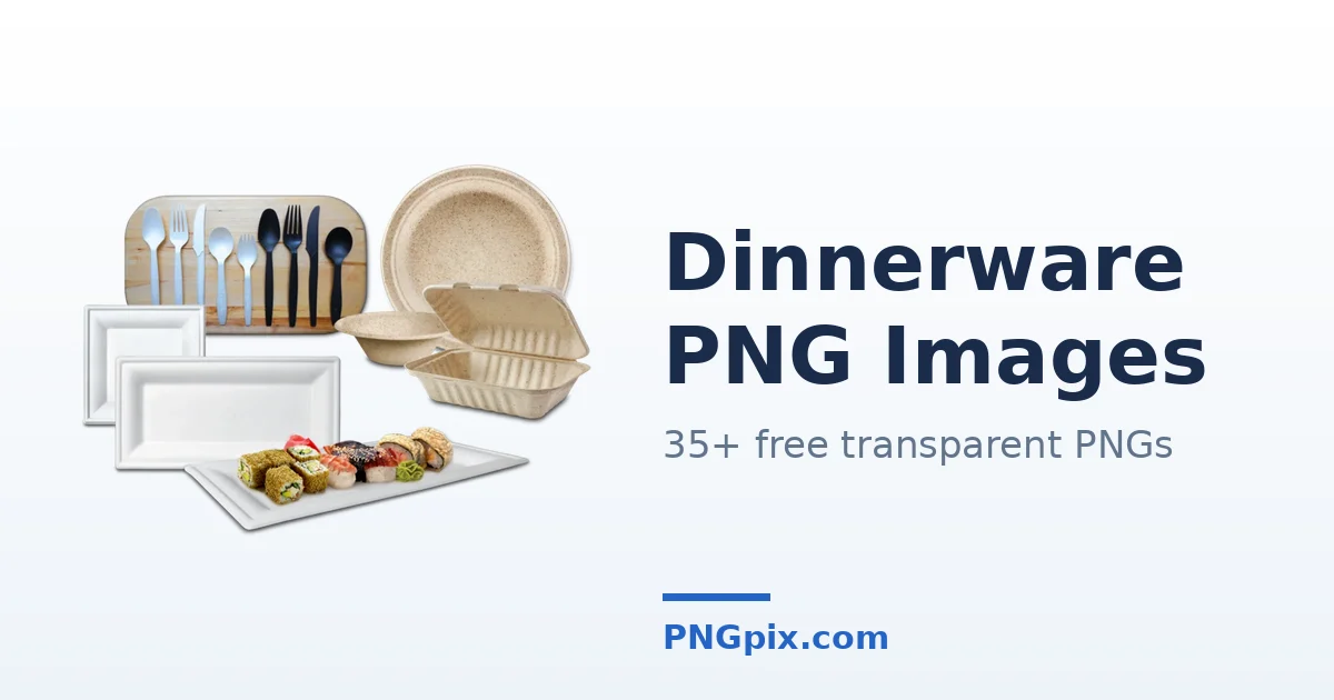 Dinnerware PNG images