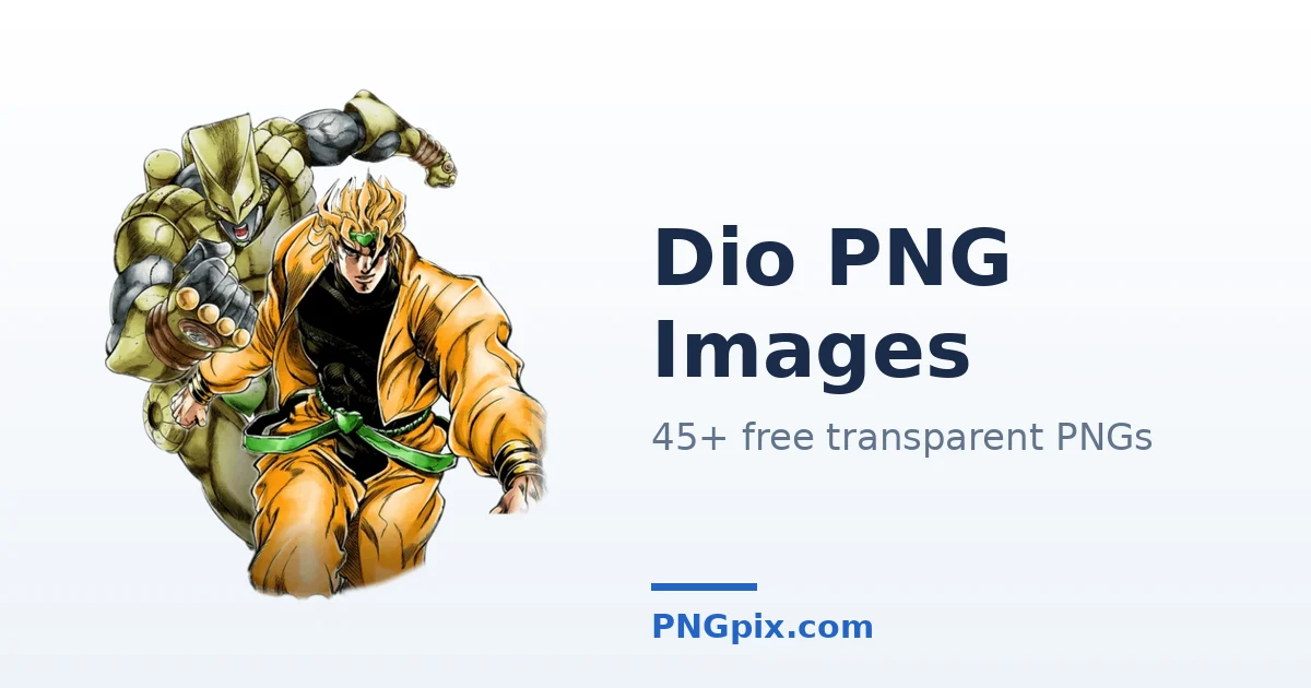 Dio PNG images