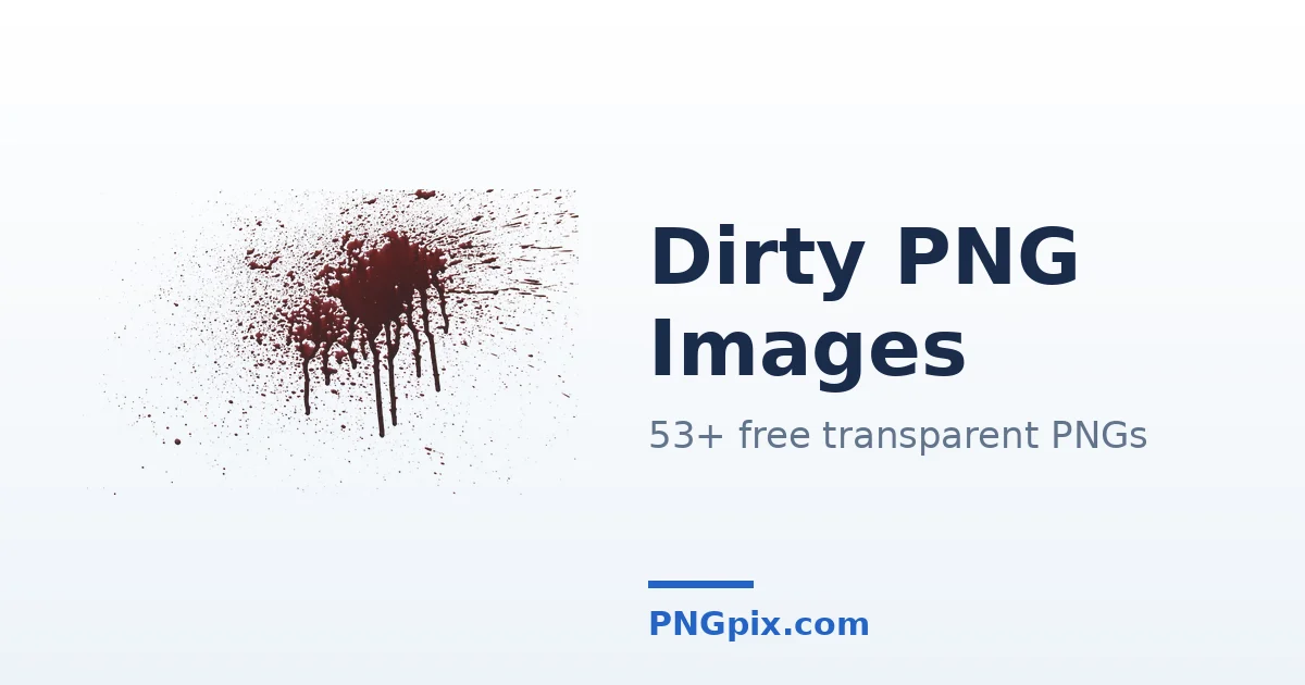 Dirty PNG images