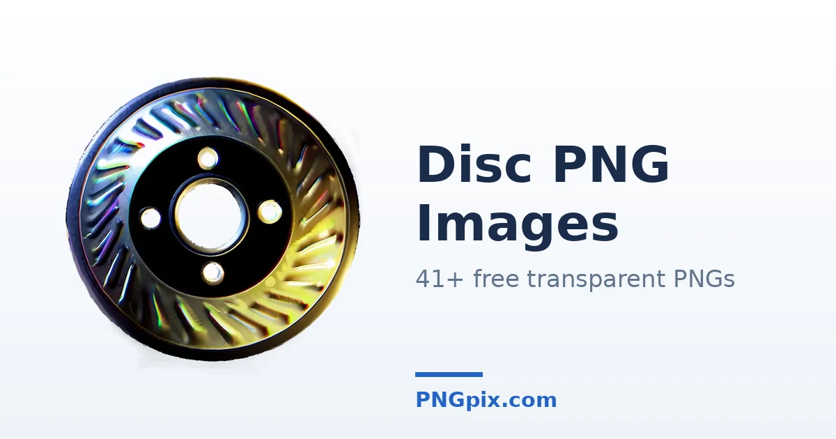 Disc PNG images