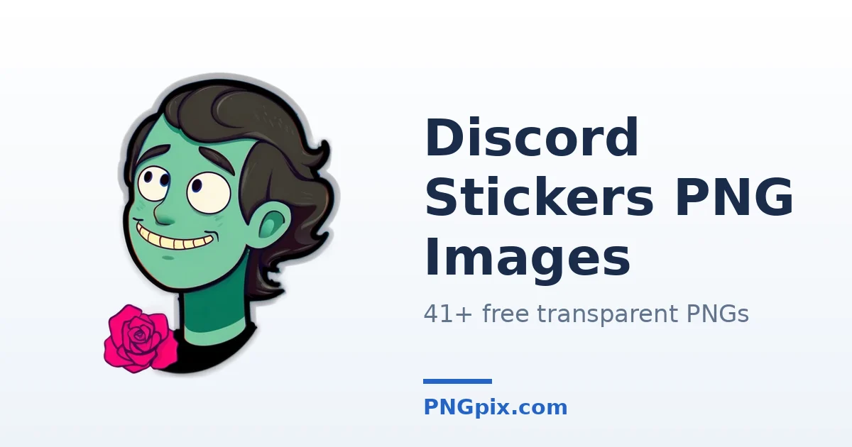 Discord Stickers PNG images