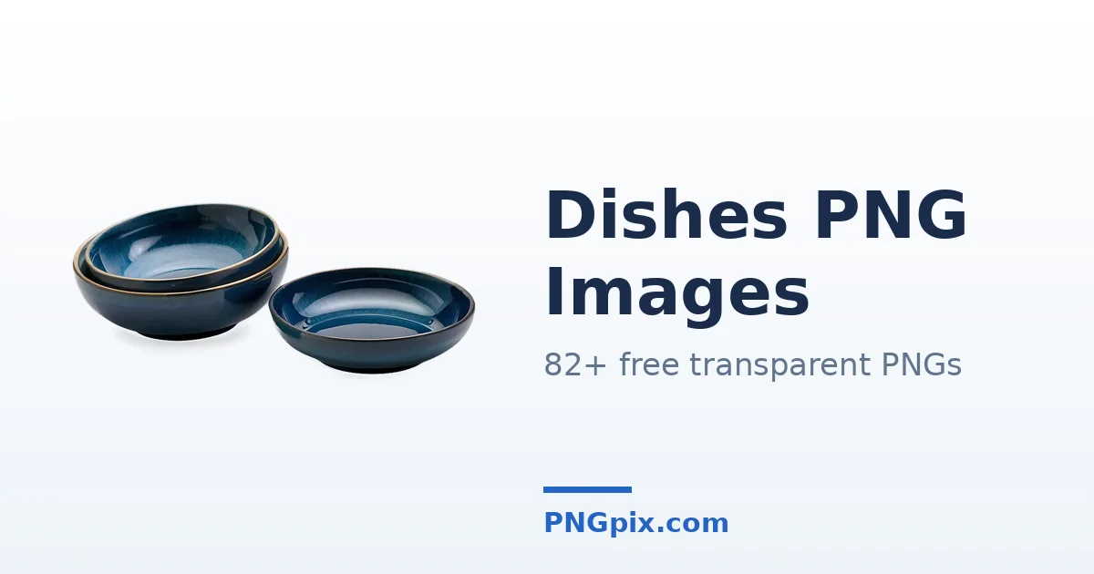 Dishes PNG images