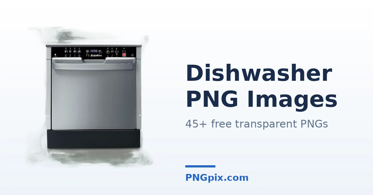 Dishwasher PNG images