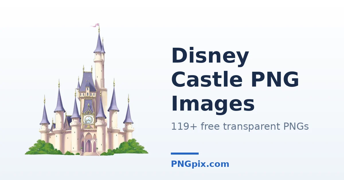 Disney Castle PNG images