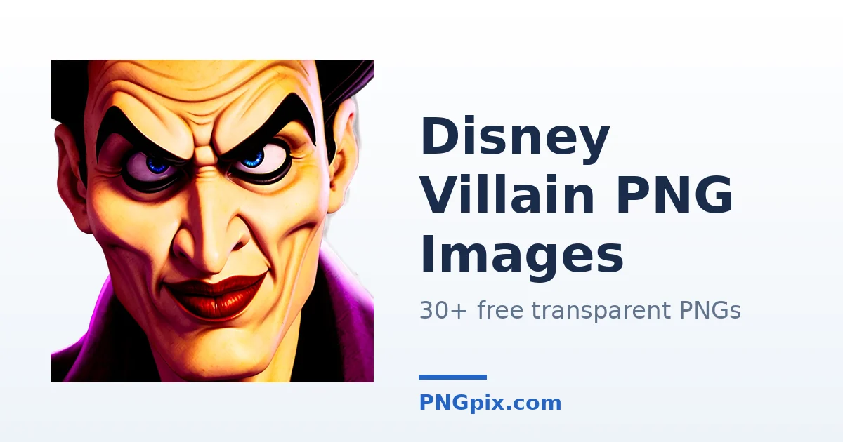 Disney Villain PNG images