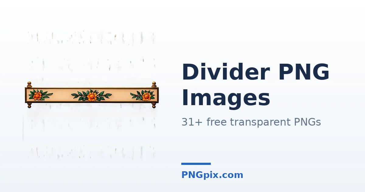 Divider PNG images