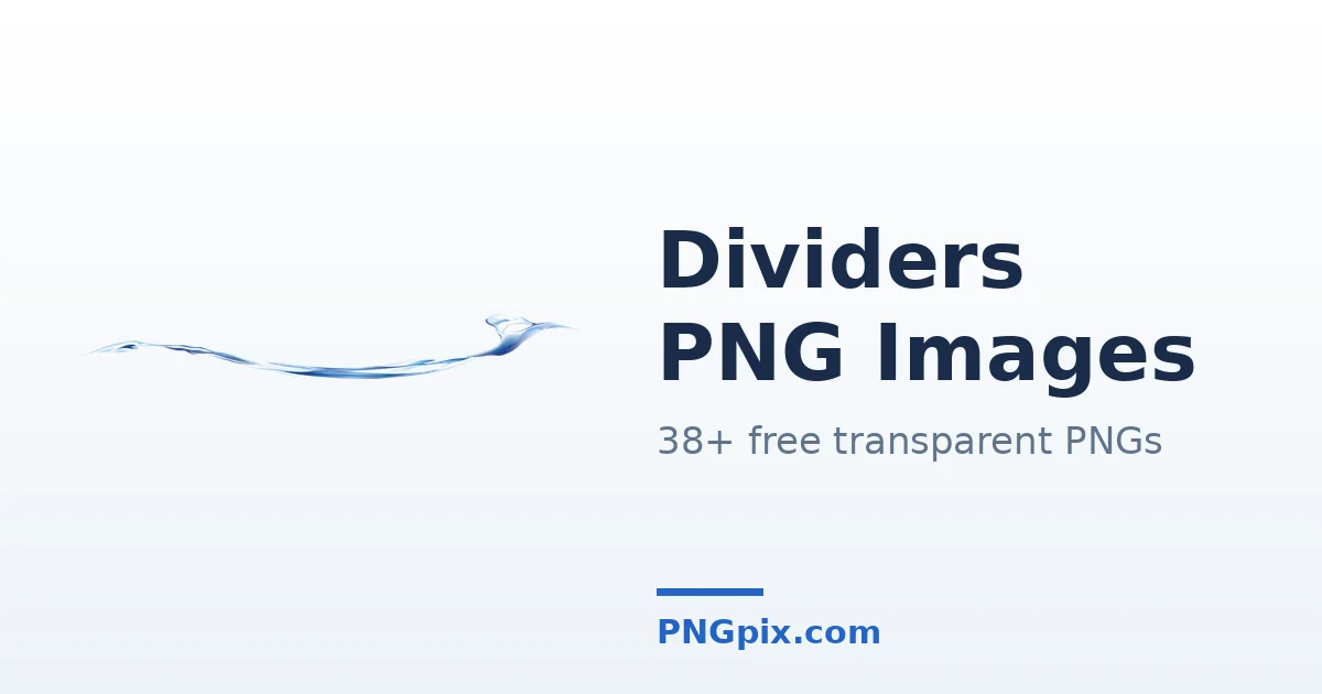 Dividers PNG images