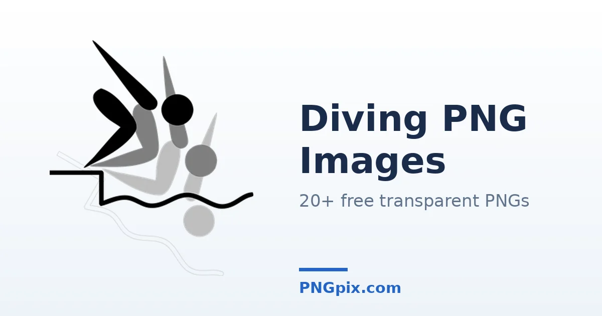 Diving PNG images
