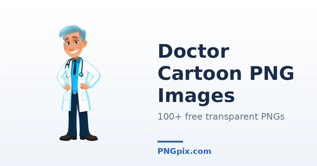 Doctor Cartoon PNG images