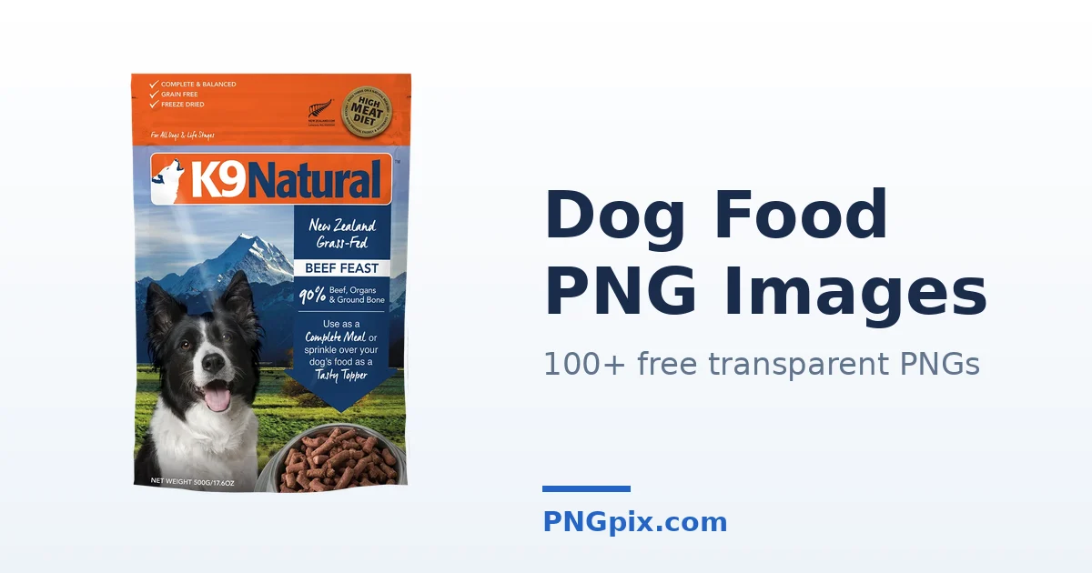 Dog Food PNG images