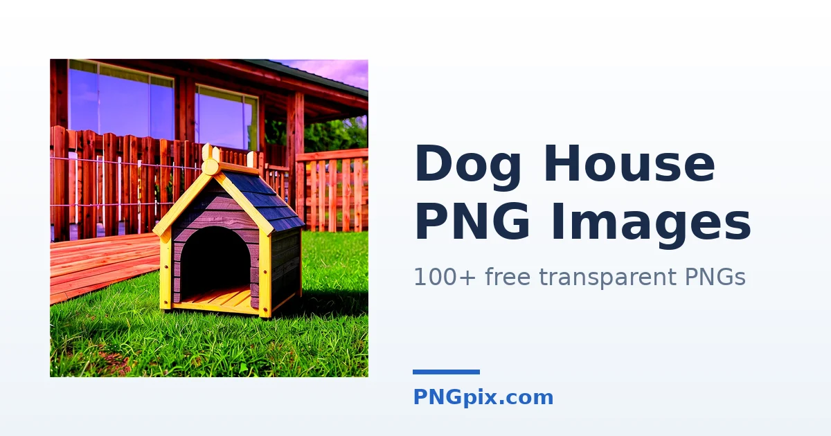 Dog House PNG images