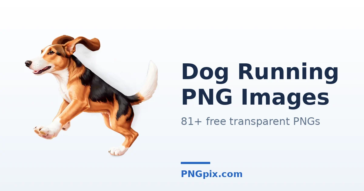 Dog Running PNG images