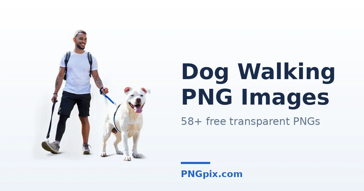 Dog Walking PNG images
