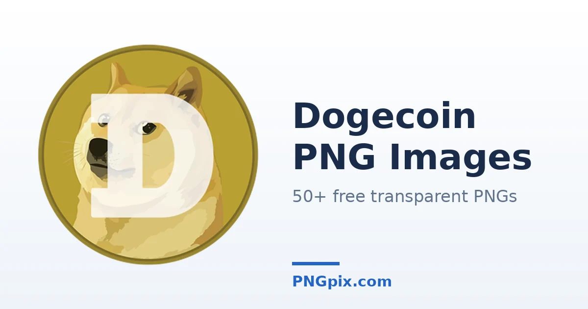 Dogecoin PNG images