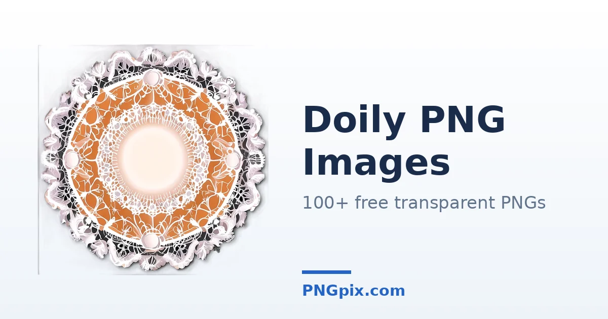 Doily PNG images