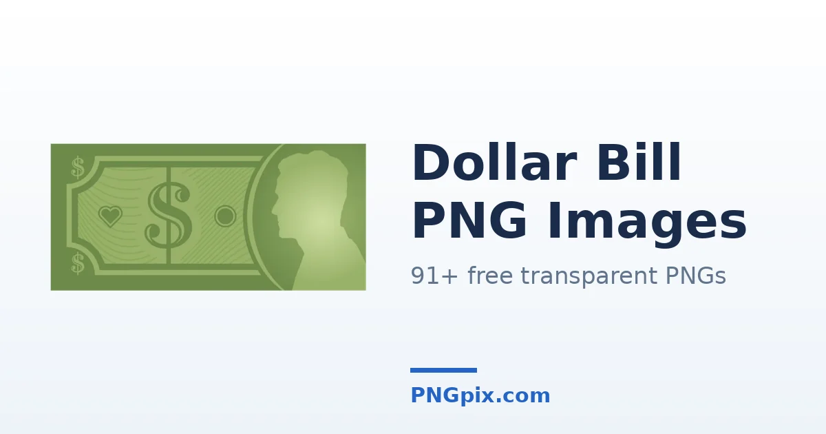 Dollar Bill PNG images