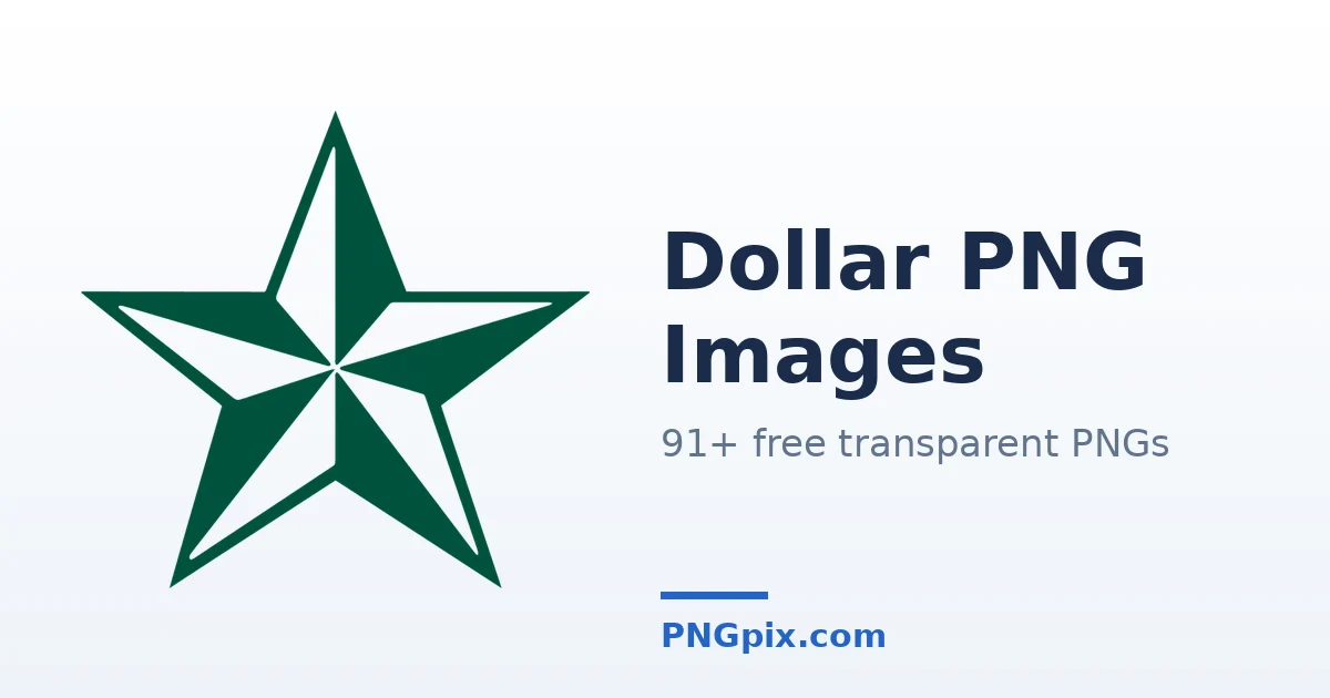 Dollar PNG images
