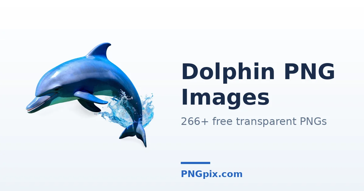 Dolphin PNG images