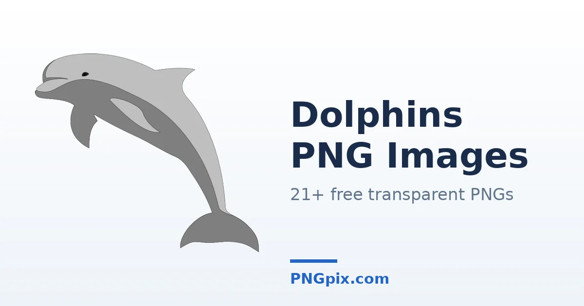 Dolphins PNG images