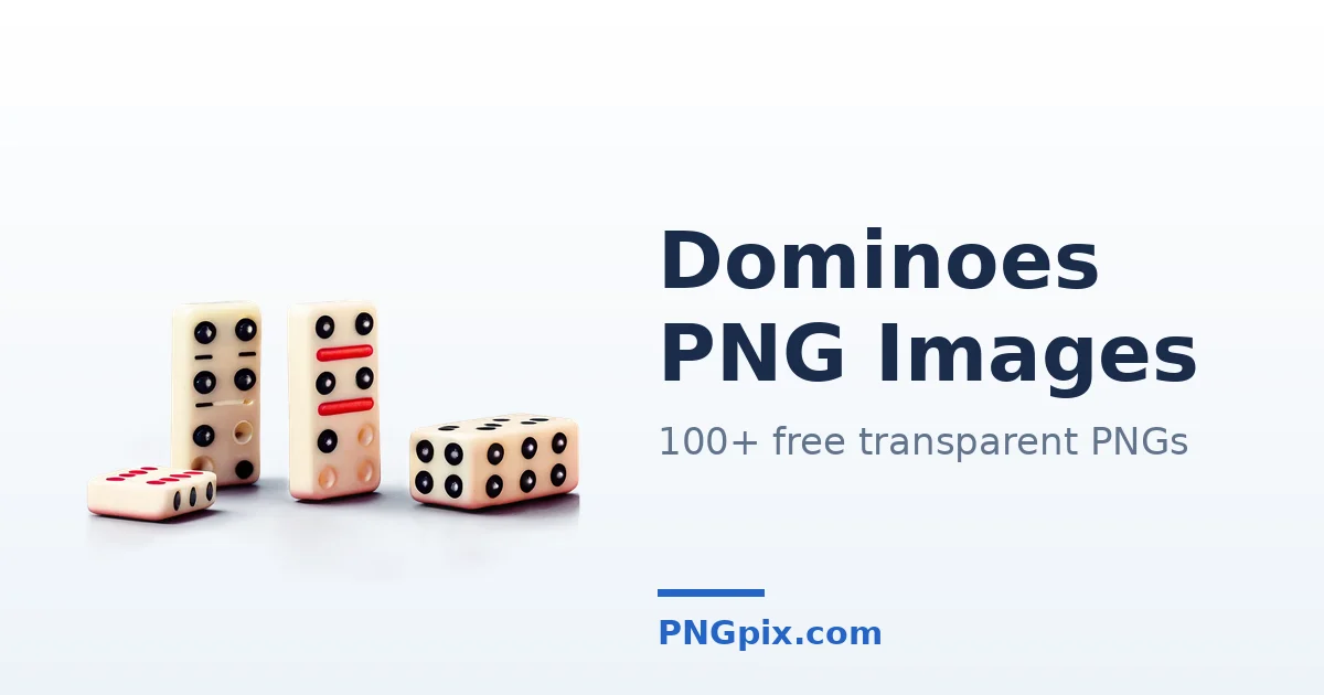 Dominoes PNG images