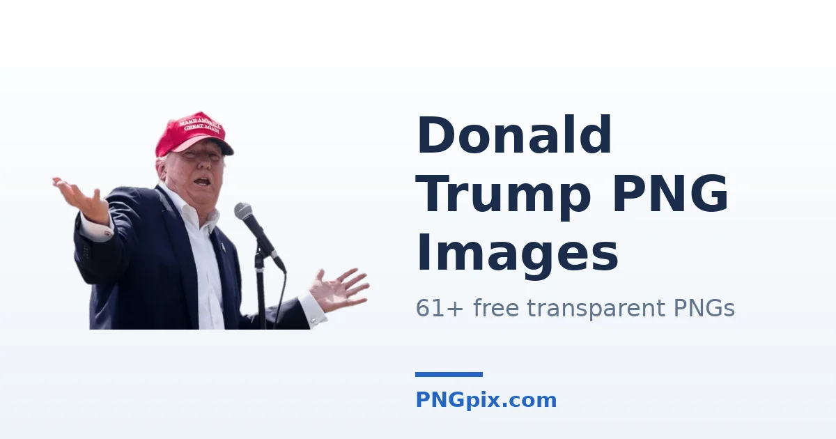 Donald Trump PNG images