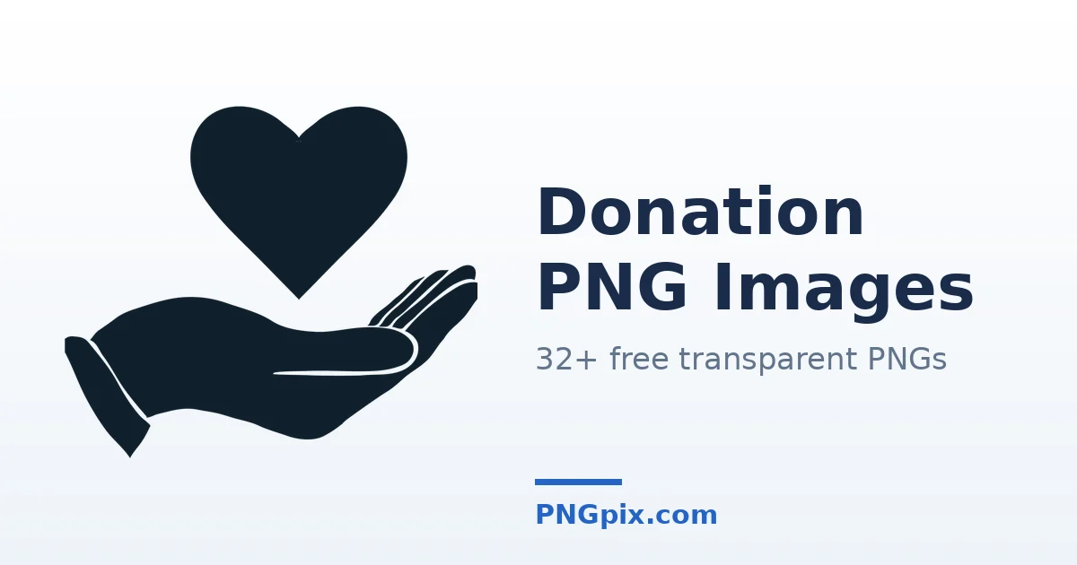 Donation PNG images
