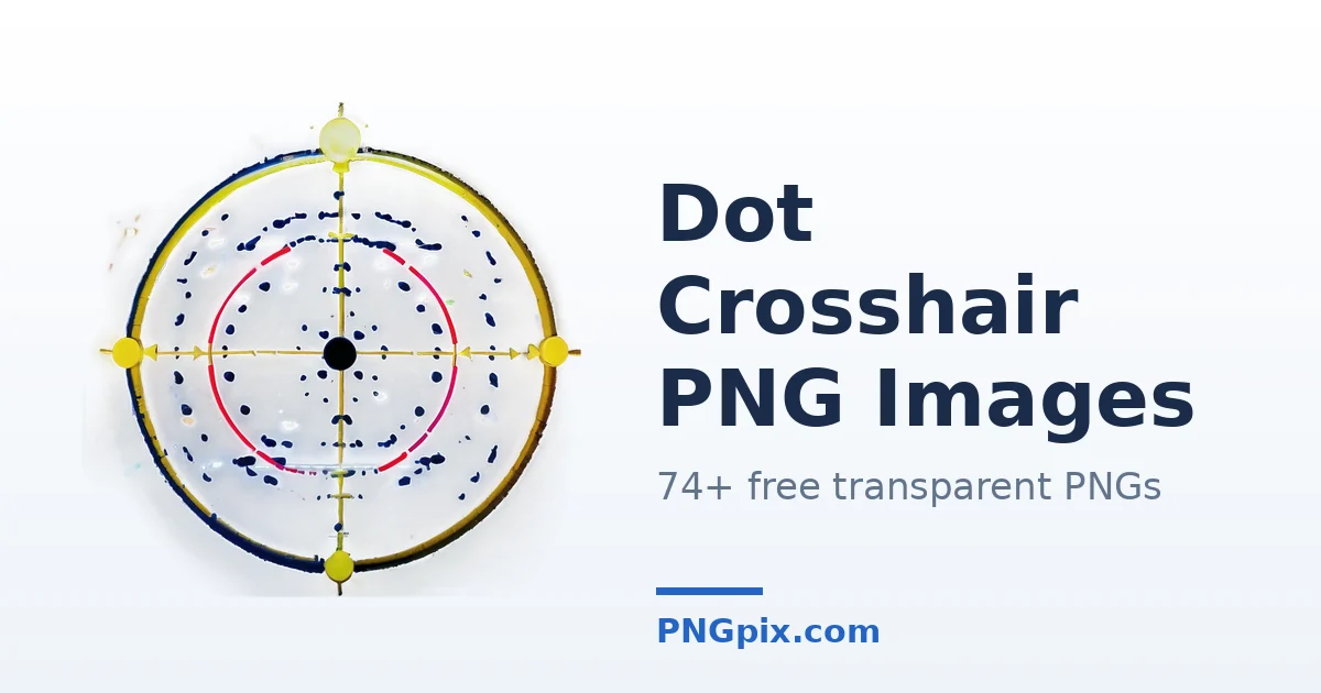 Dot Crosshair PNG images